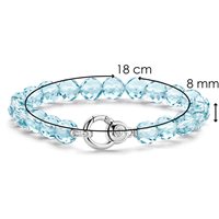 Bracelet Ti Sento Milano Femme Collaborazione in Argent Cristallo 2866WB - 2866WB